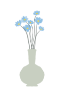 casa plantas dentro vaso de flores. botânico vaso de flores png