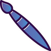 Paint Brush Vector Icon Design