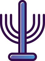 Menorah Vector Icon Design