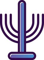 Menorah Vector Icon Design