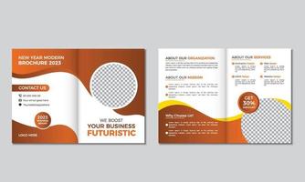 Vector layout of two square covers design template for brochure, Corporate business concept template.