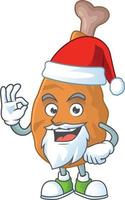 Fried chicken Cartoon character vector