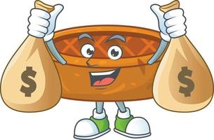 Peanut cookies Cartoon character vector