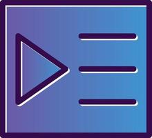 Indent Vector Icon Design