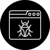 Web Bug Vector Icon