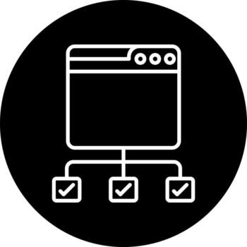 icono de vector de proceso