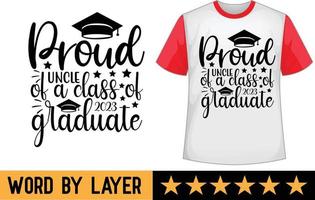 graduación svg t camisa diseño vector