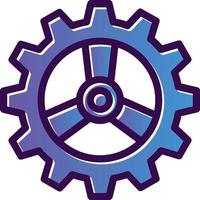 Cog Vector Icon Design