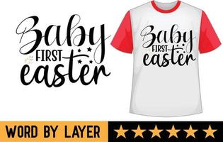 Easter svg t shirt design vector