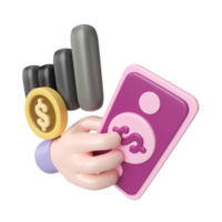 Investor 3D Illustration Icon png