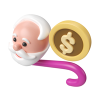 Pension fund 3D Illustration Icon png