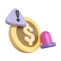 Emergency Fund 3D Illustration Icon