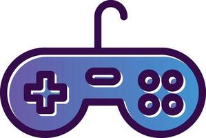 diseño de icono de vector de gamepad