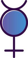 Mercury Vector Icon Design