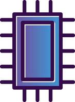 Microchip Vector Icon Design