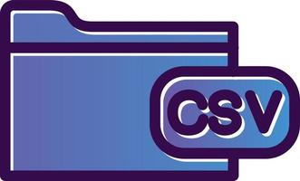 File Csv Vector Icon Design