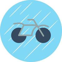 Motorcycle Vector Icon Design