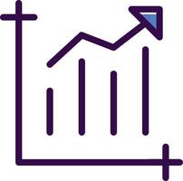 Chart Bar Vector Icon Design