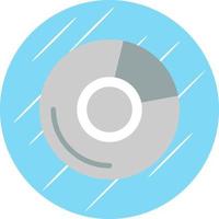 diseño de icono de vector de disco compacto