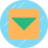 Caret Square Down Vector Icon Design