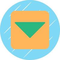 Caret Square Down Vector Icon Design