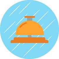 Concierge Bell Vector Icon Design