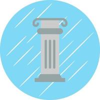 Columns Vector Icon Design