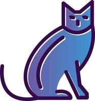 Cat Vector Icon Design