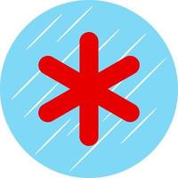 Asterisk Vector Icon Design