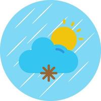 Cloud Meatball Vector Icon Design