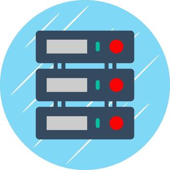 Database Vector Icon Design