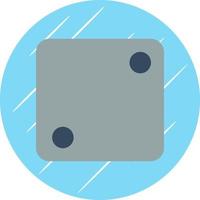 Dice Two Vector Icon Design