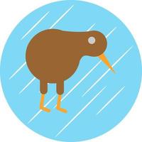 diseño de icono de vector de pájaro kiwi