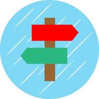 Map Signs Vector Icon Design