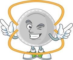 N95 mask Cartoon character vector