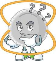 N95 mask Cartoon character vector