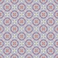 Decorative background made of small squares. The rich decoration of abstract patterns for construction of fabric or paper. vector