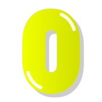 number with number 0 png