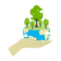 Element for use Earth Day concept. International Mother Earth Day. png