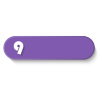 Bullet with number 9 png