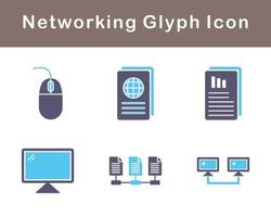 Networking Vector Icon Set