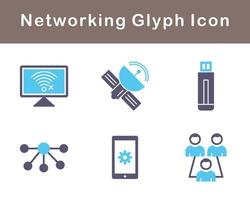 Networking Vector Icon Set