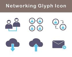 Networking Vector Icon Set