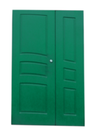 grön dörr isolerat png