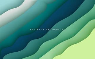 abstract green blue color diagonal shadow and light modern dimension background. eps10 vector