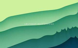 abstract green color diagonal shadow and light modern dimension background. eps10 vector