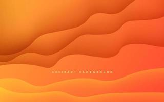 abstract modern orange gradient diagonal stripe with shadow and light papercut background. eps10 vector