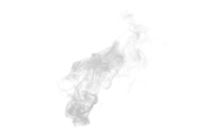 Steam and Smoke isolated. 3d render png