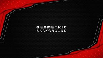 Abstract white, Dark red Futuristic Gaming Background,dark Red geometric background for banner or Offline stream,gaming background template vector