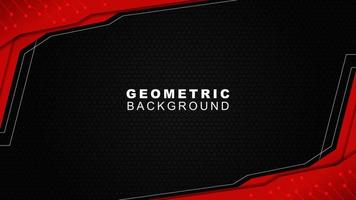 Abstract white, Dark red Futuristic Gaming Background,dark Red geometric background for banner or Offline stream,gaming background template vector